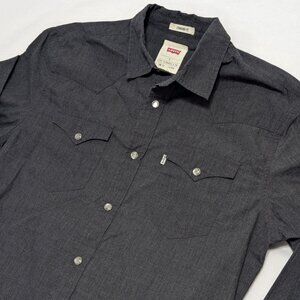 Levi's Pearl Snap Dress Shirt